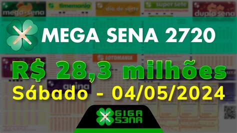 mega sena 2720 giga-sena - mega sena último jogo